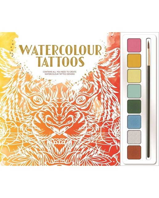 Watercolour tattoos (mind spa watercolours) 1