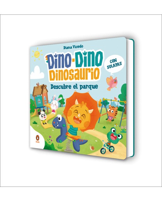 Imagem 0 de Dino-Dino descubre el parque (Dino-Dino Dinosaurio): Libro de cartón con solapas para niños y niñas de 0 a 3 años (Capa dura)