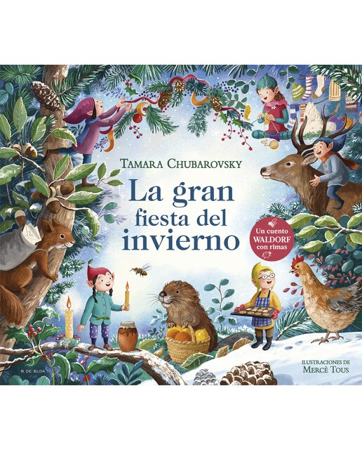 Imagem 0 de La gran fiesta del invierno (Cuentos Waldorf con rimas): Un cuento Waldorf con rimas (Capa dura)