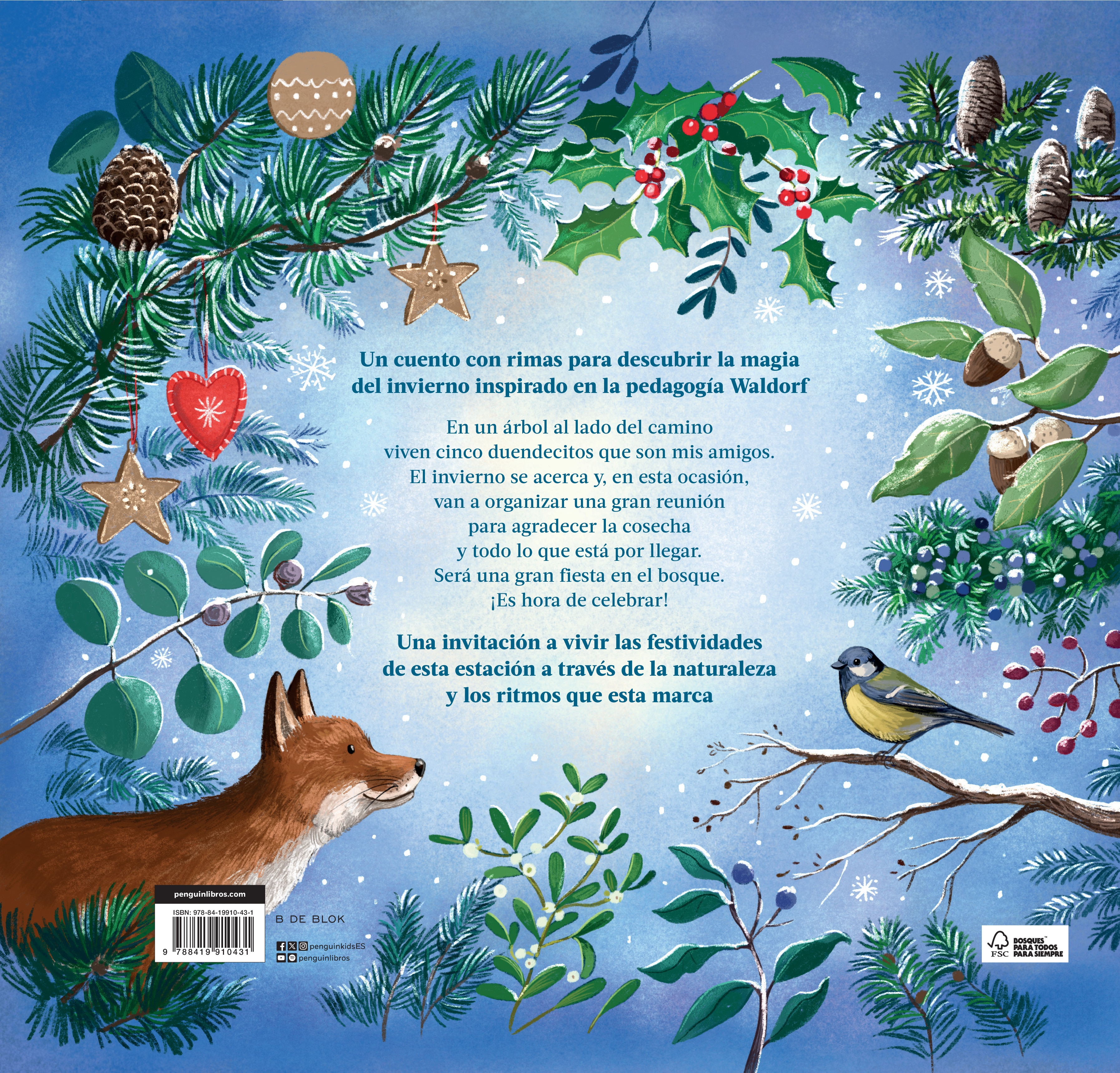 La gran fiesta del invierno (Cuentos Waldorf con rimas): Un cuento Waldorf con rimas (Capa dura) 2