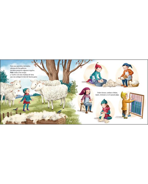 La gran fiesta del invierno (Cuentos Waldorf con rimas): Un cuento Waldorf con rimas (Capa dura) 5