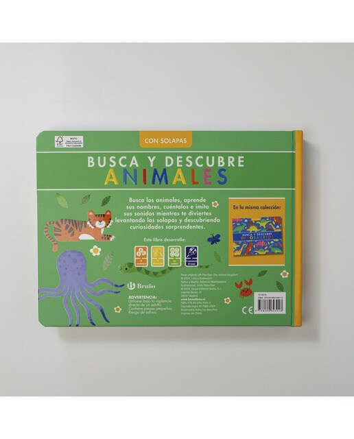 Busca y descubre. Animales (Capa dura) 2