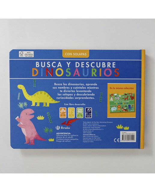 Busca y descubre. Dinosaurios (Capa dura) 2