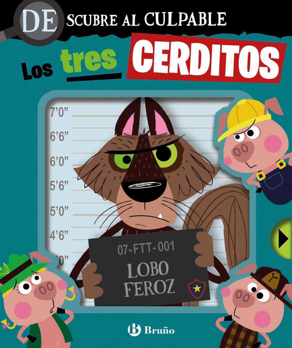 Descubre al culpable. Los tres cerditos (Capa dura) 1
