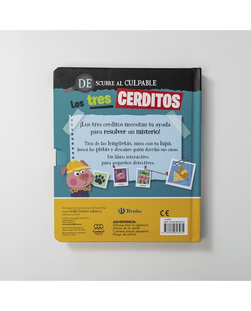 Descubre al culpable. Los tres cerditos (Capa dura) 2