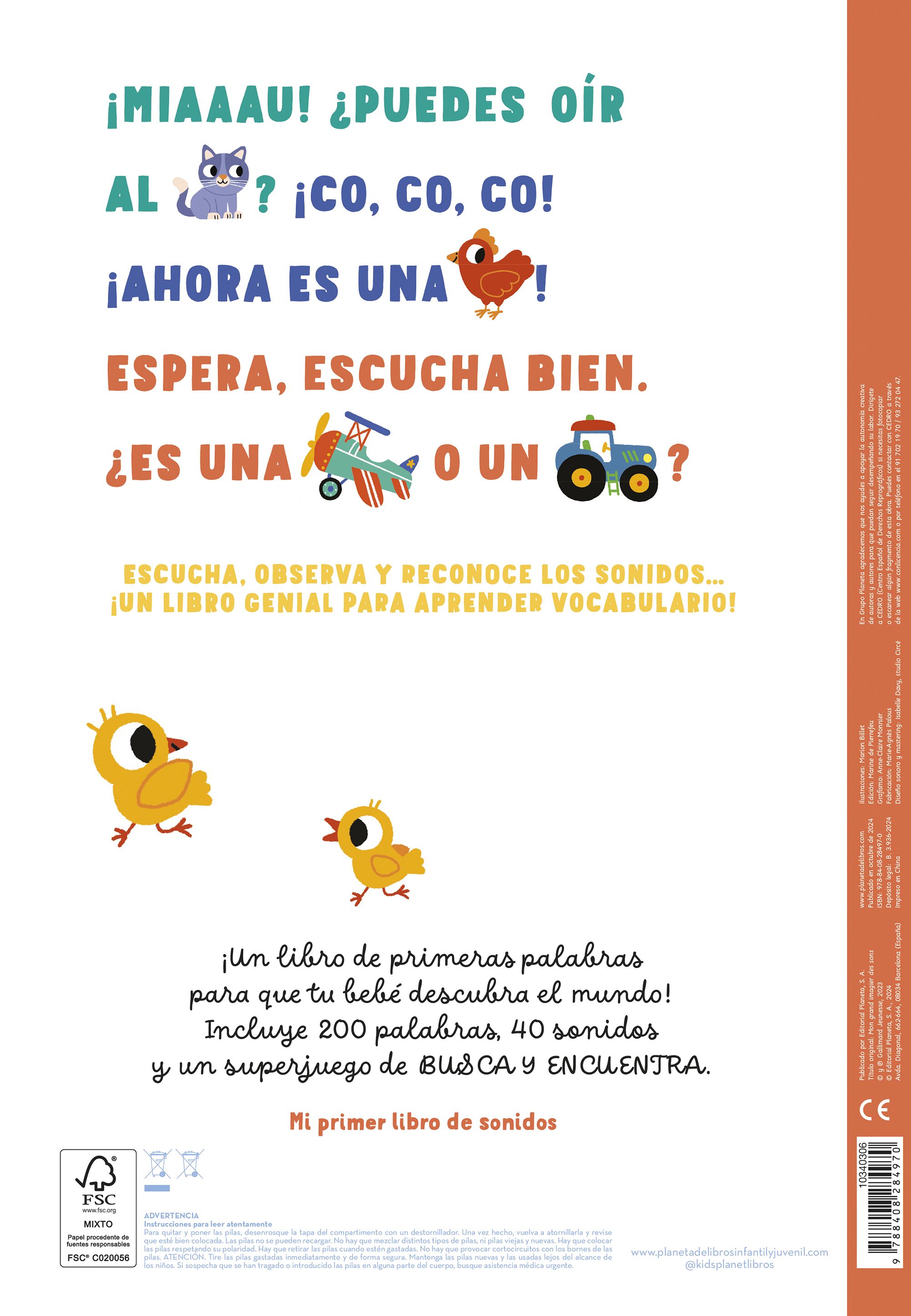 Mi primer GRAN libro de sonidos 2