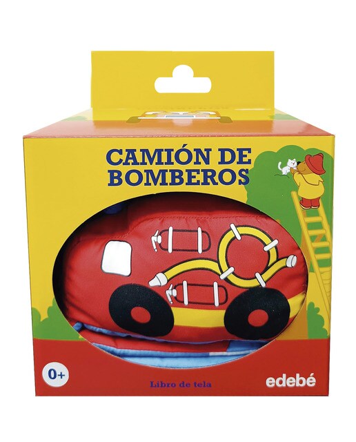 Imagem 0 de CAMIÓN DE BOMBEROS. LIBRO DE TELA PARA BEBÉS