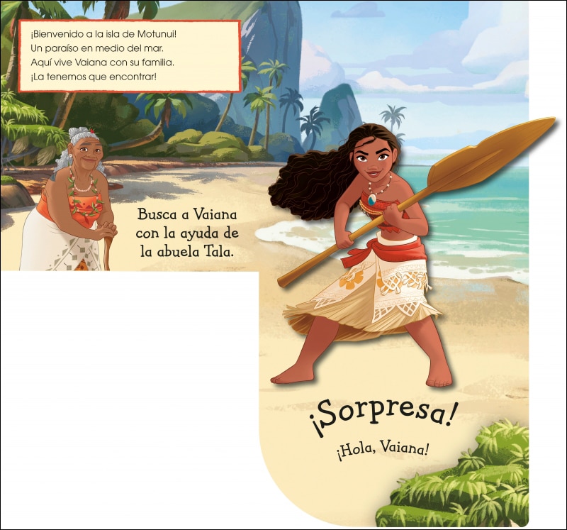 ¡Pop-Up sorpresa! - Disney Vaiana: Cuento con Pop-Ups. Una sorpresa en cada solapa 6