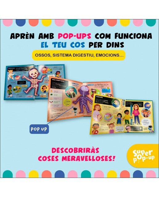 Super Pop-ups - Així és el meu cos: Descobreix tot un món a cada pàgina 3