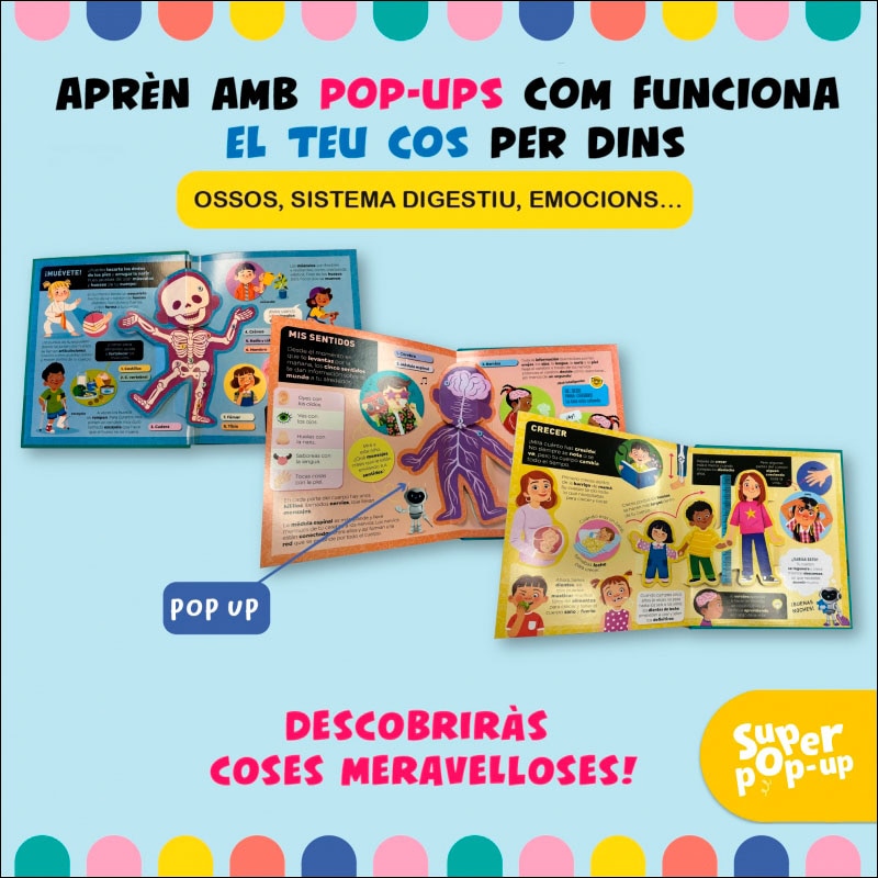 Super Pop-ups - Així és el meu cos: Descobreix tot un món a cada pàgina 7