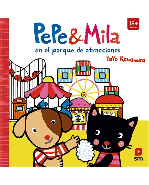 Pepe y Mila en el parque de atracciones (Capa dura) 1