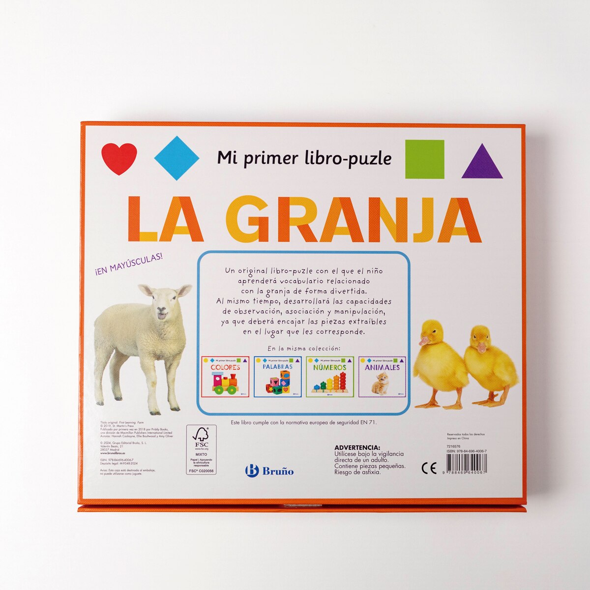 Mi primer libro-puzle. La granja (Capa dura) 2