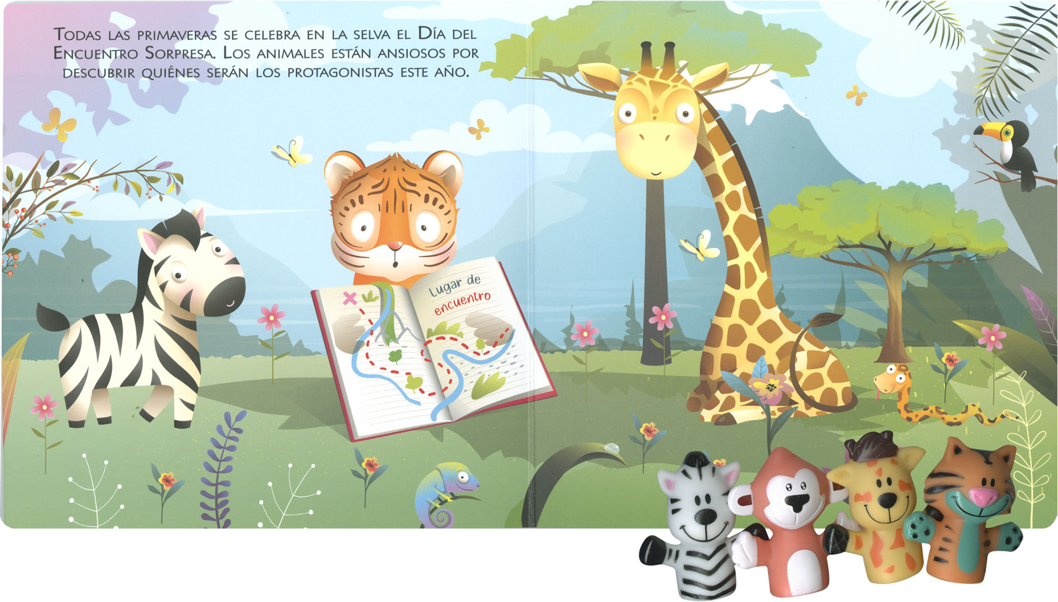 Fiesta sorpresa en la selva (Capa mole) 2
