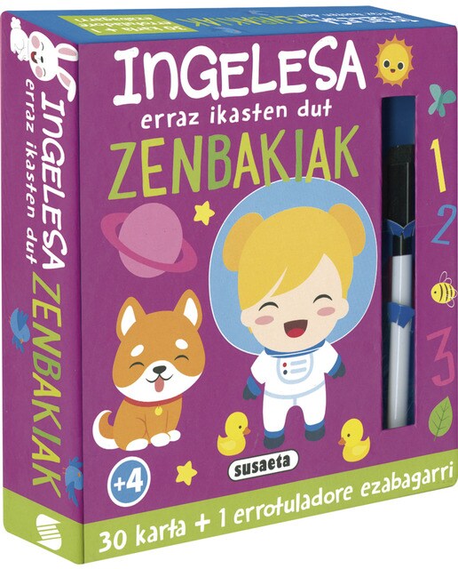 Ingelesa erraz ikasten dut zenbakiak 1