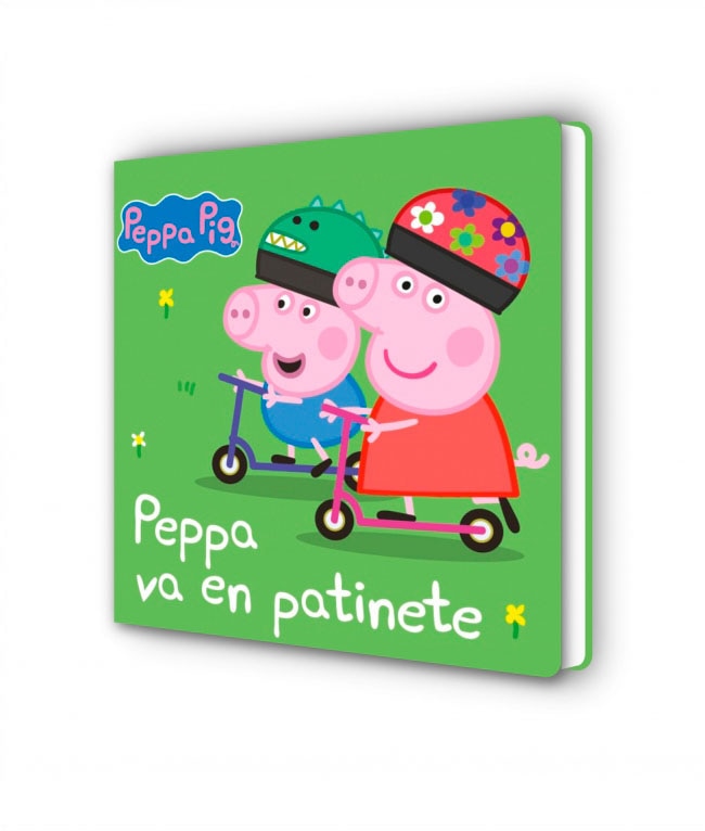 Imagem 0 de Peppa Pig. Libro de cartón - Peppa va en patinete