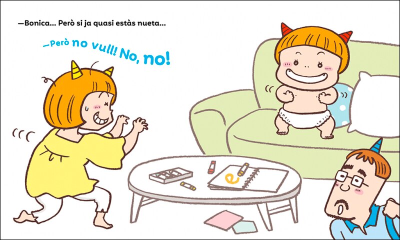 Greta Dimonieta 1 - No, no i no!: Un conte sobre el bany quan tens 2 anys (Capa dura) 2