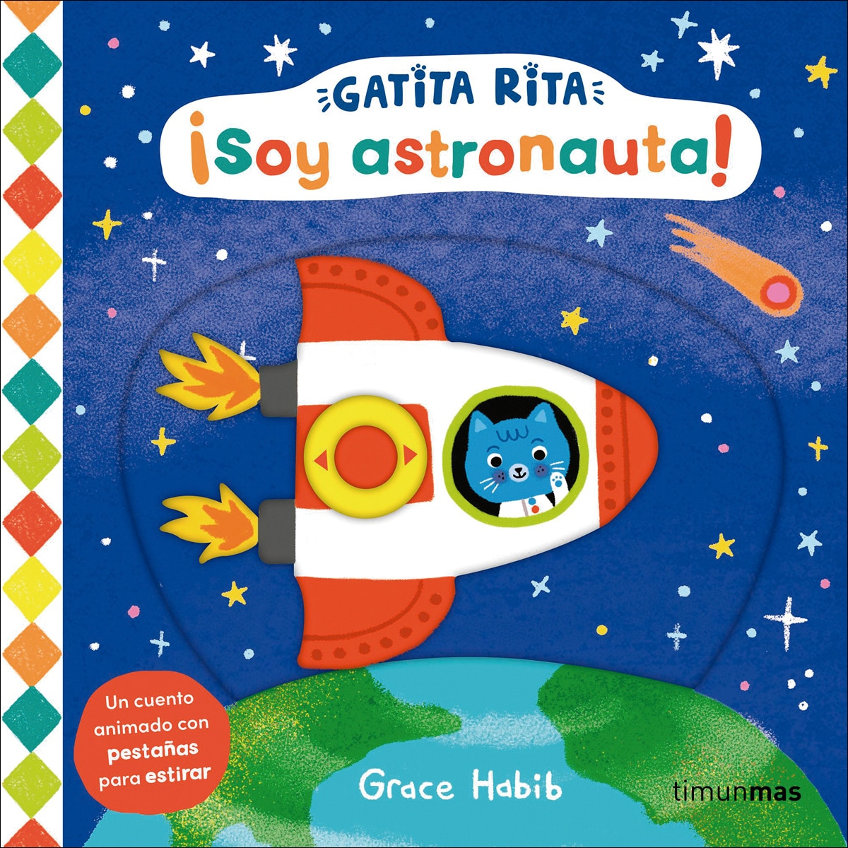 Imagem 0 de Gatita Rita. ¡Soy astronauta!: Un cuento animado con pestañas para estirar