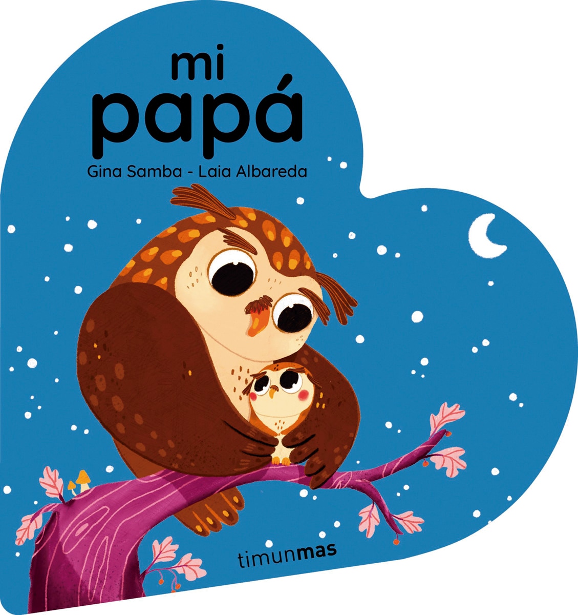 Imagem 0 de Mi papá. Libro de cartón en forma de corazón