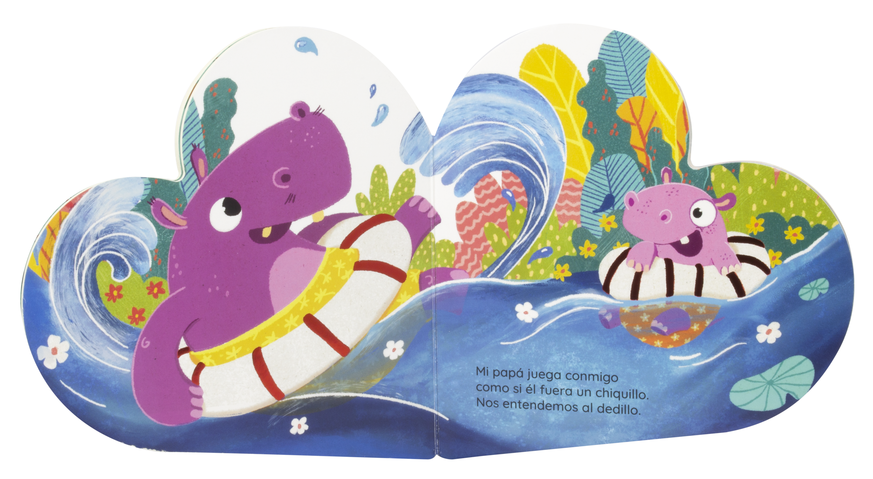 Mi papá. Libro de cartón en forma de corazón 3