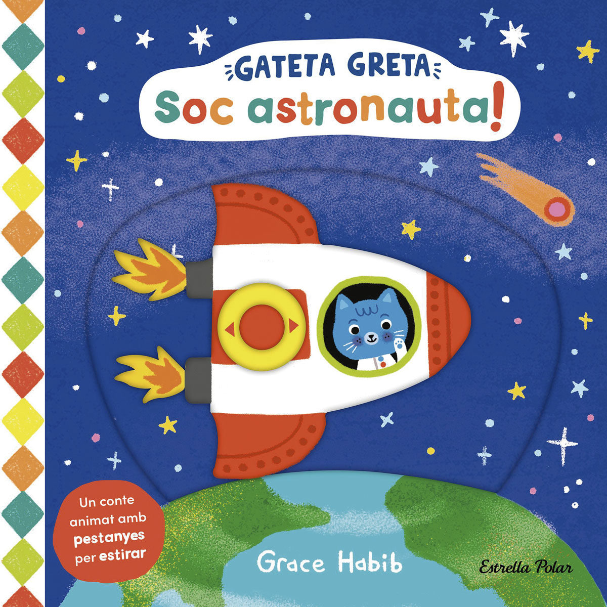 Imagem 0 de Gateta Greta. Soc astronauta!: Un conte animat amb pestanyes per estirar