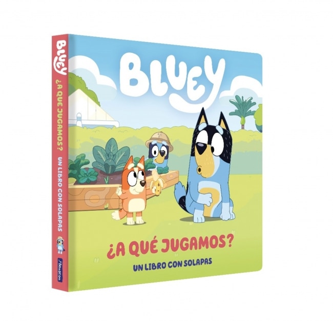 Bluey. Libro de cartón con solapas - ¿A qué jugamos? 1