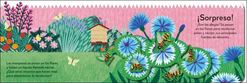 ¡Pop-Up sorpresa! - Entre las flores: Cuento con Pop-Ups, una sorpresa en cada solapa 4