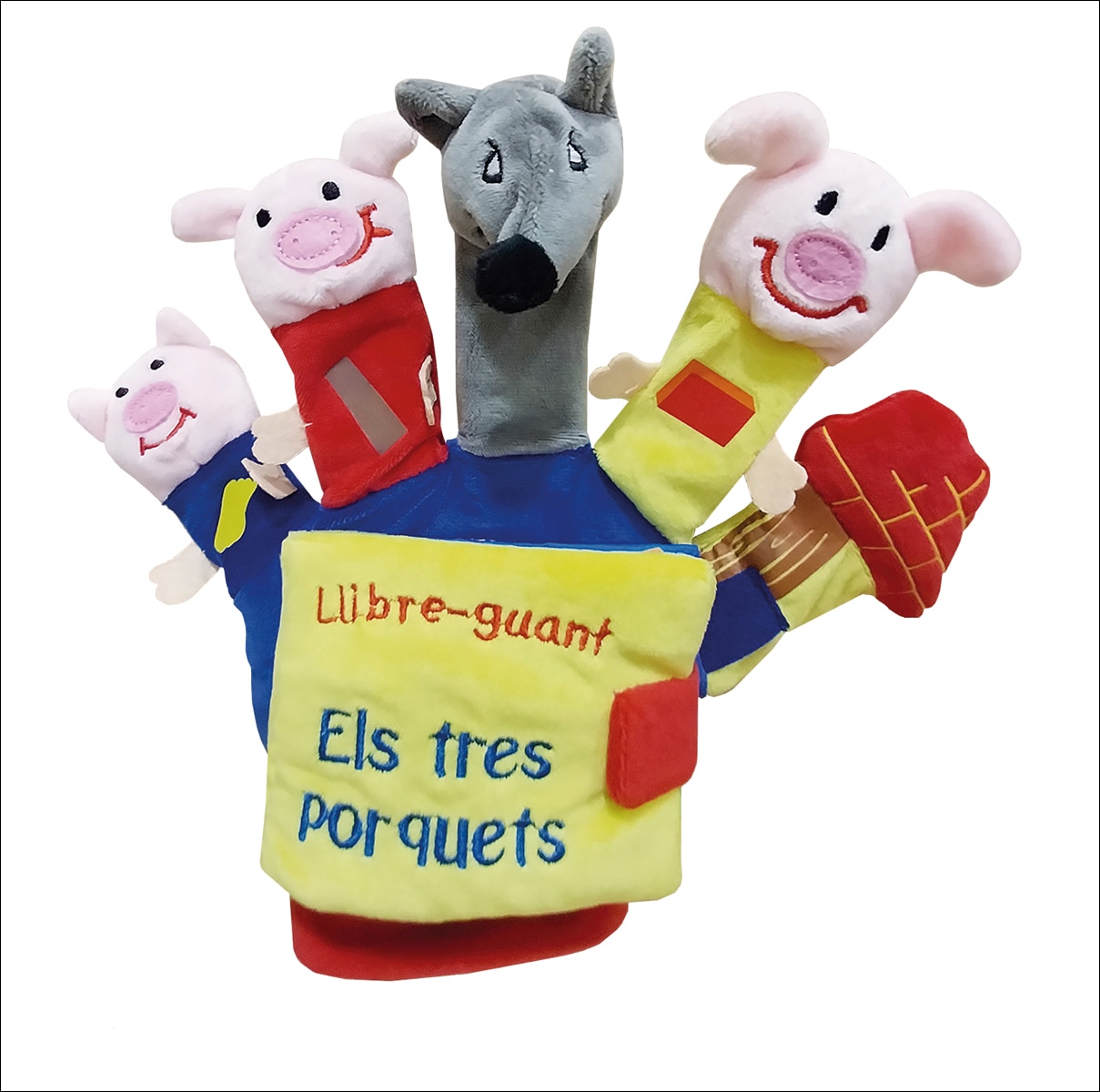 ELS 3 PORQUETS I EL LLOP (LLIBRE GUANT) 1