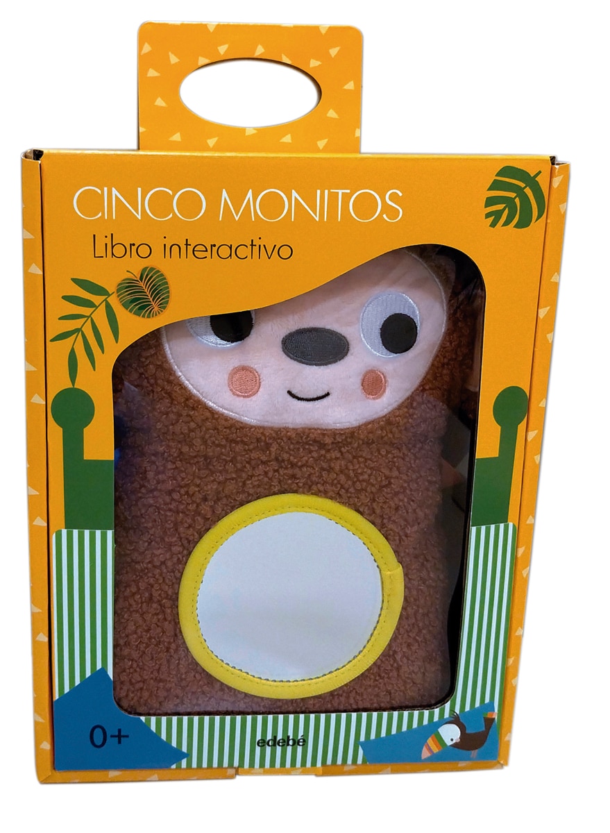 CINCO MONITOS (LIBRO INTERACTIVO PARA BEBÉS) 1