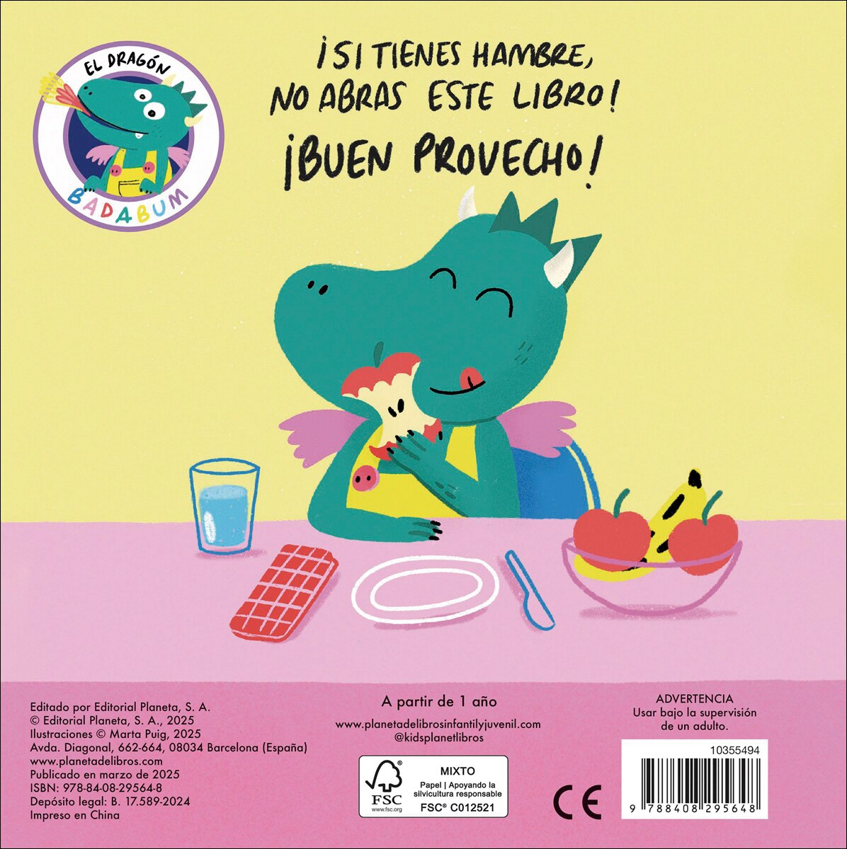 BADABUM. ¡A comer! Libro con olores 2
