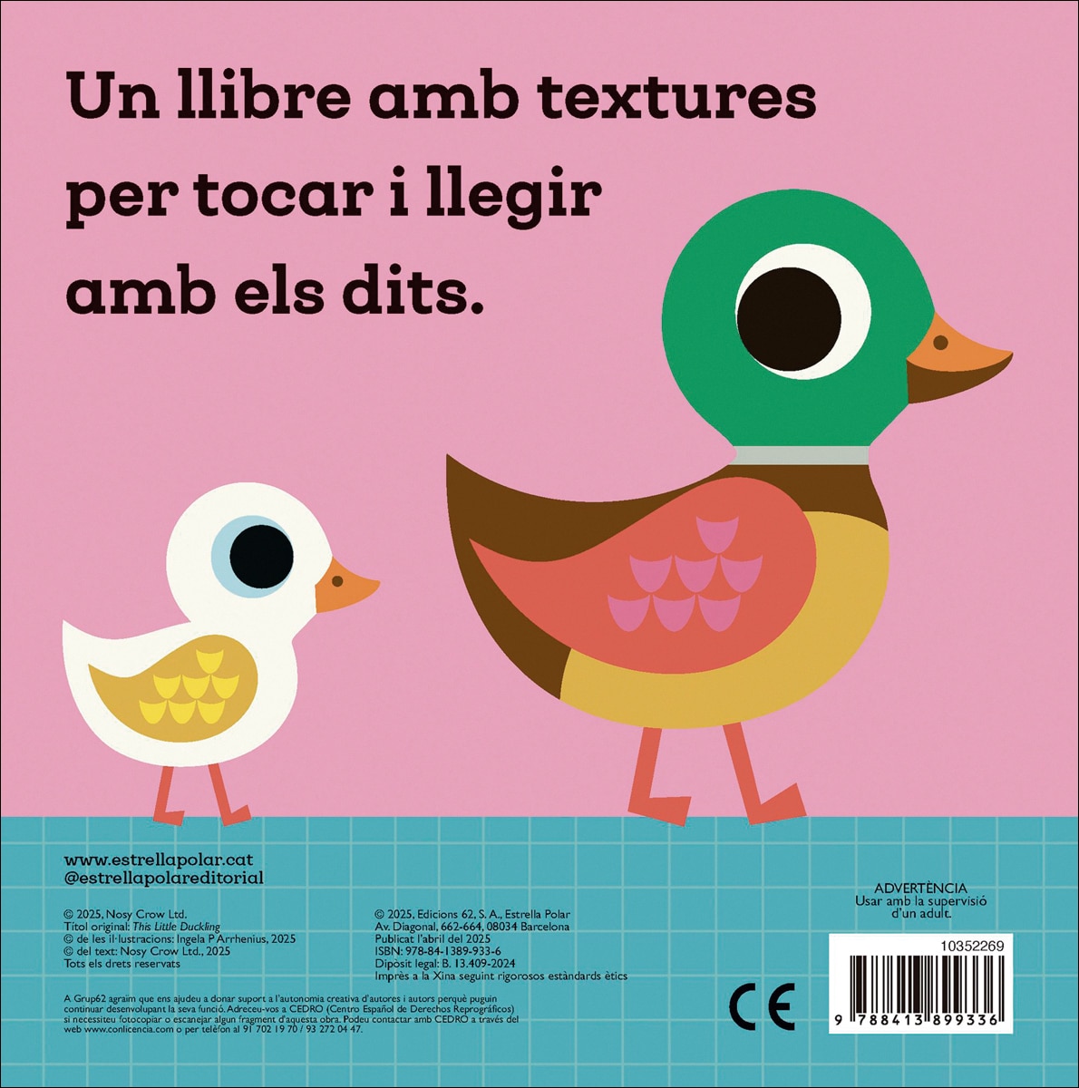 Hola, aneguet! Llibre amb textures 2
