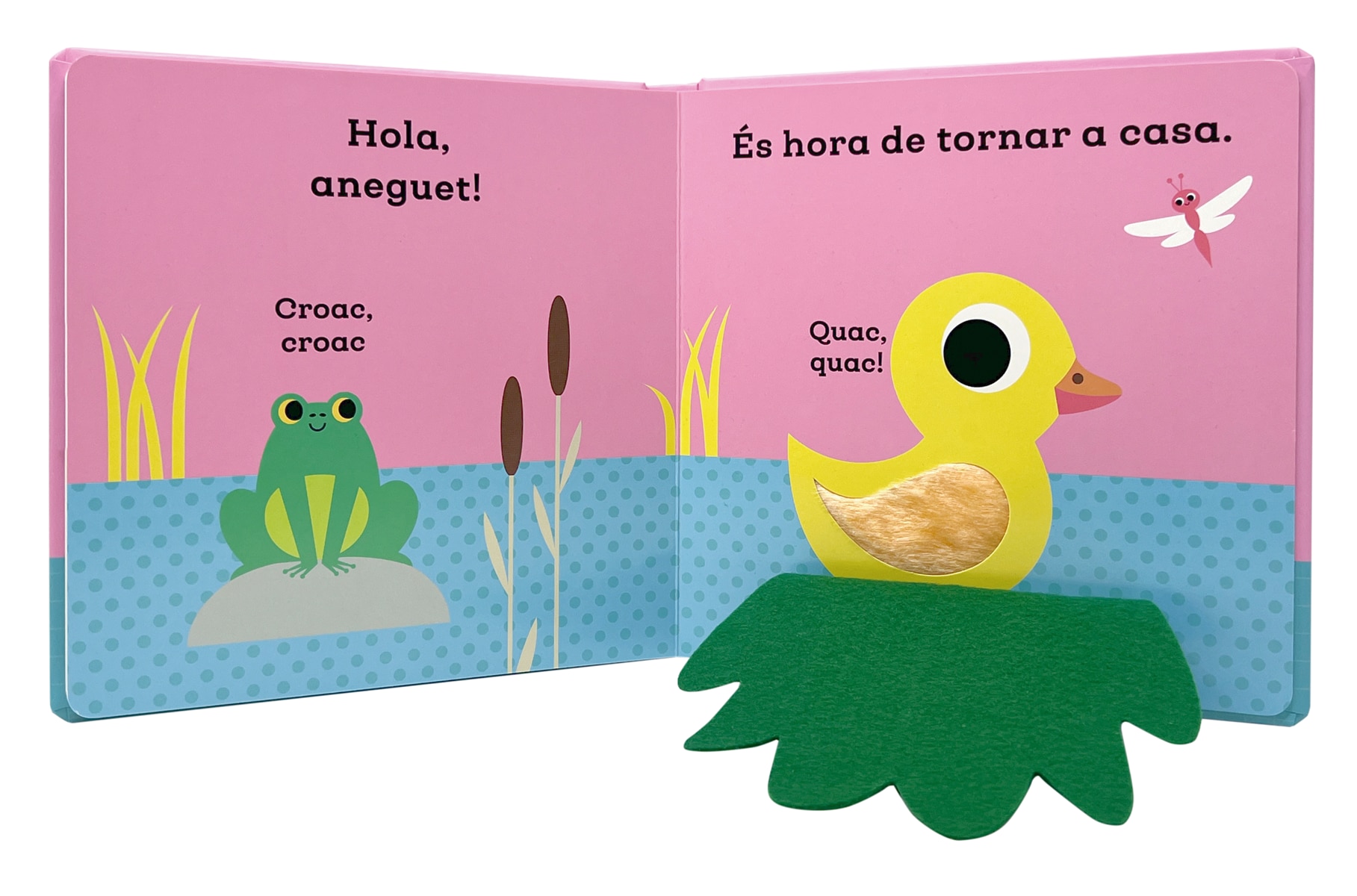 Hola, aneguet! Llibre amb textures 4