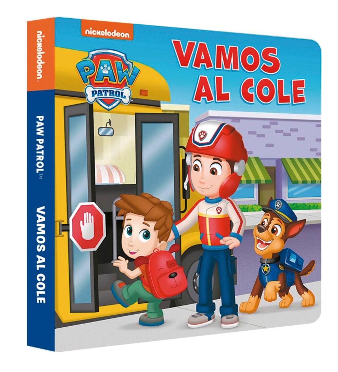 Paw Patrol | Patrulla Canina. Libro de cartón - Vamos al cole 1