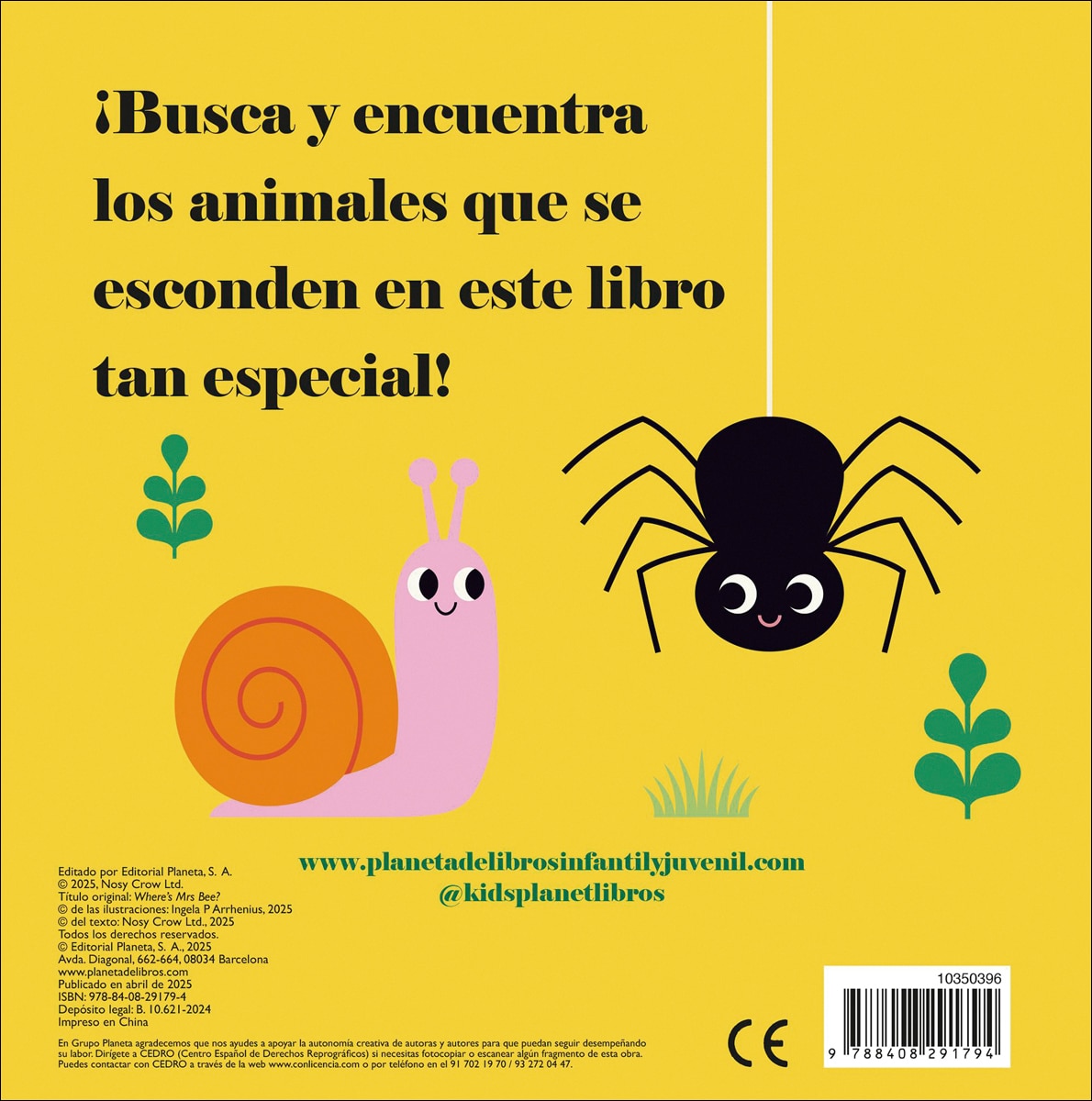 ¿Dónde está la señora Abeja? 2