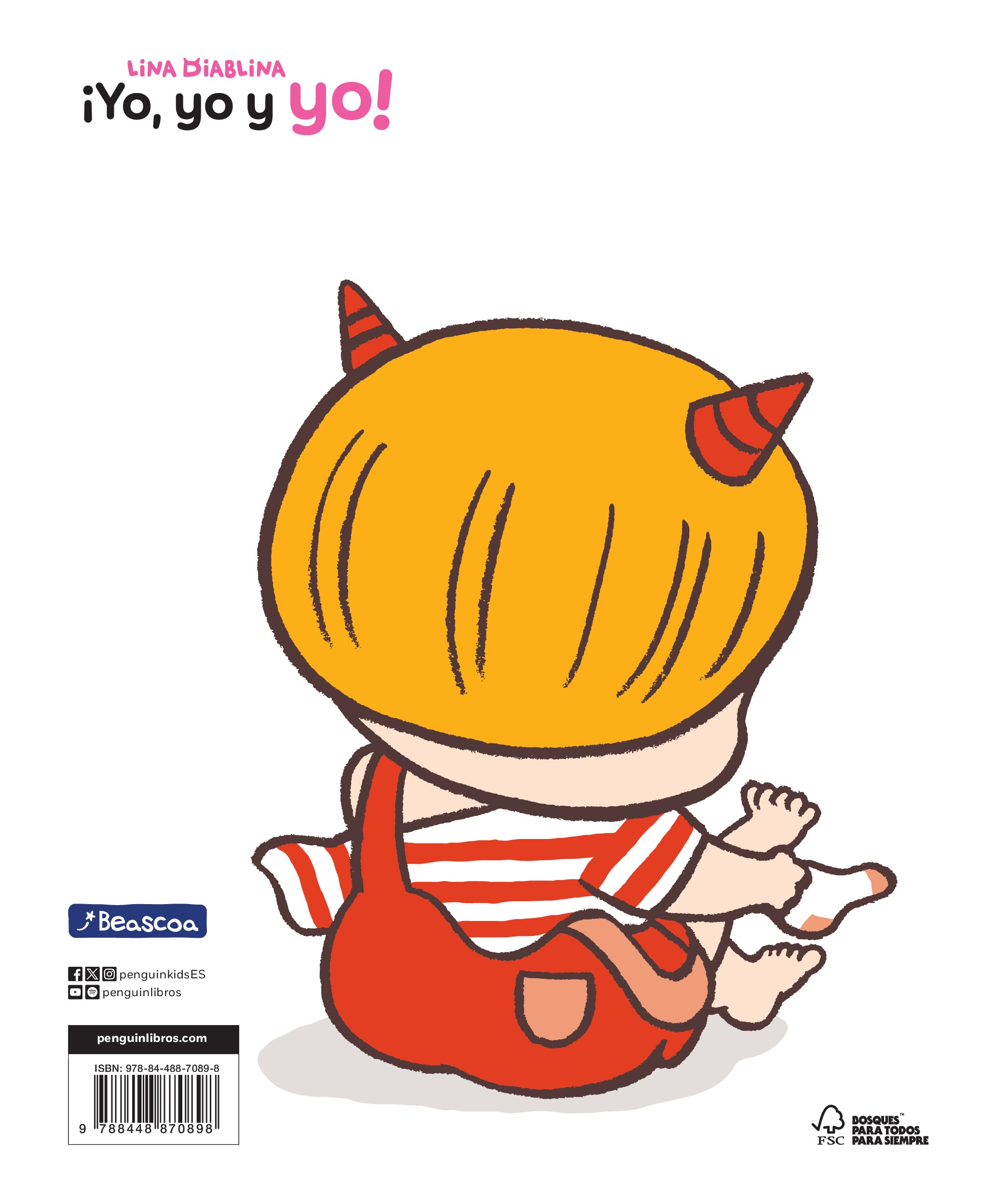 Lina Diablina 2 - ¡Yo, yo y yo!: Un cuento sobre vestirte solo cuando tienes 2 años (Capa dura) 2