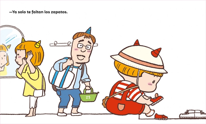 Lina Diablina 2 - ¡Yo, yo y yo!: Un cuento sobre vestirte solo cuando tienes 2 años (Capa dura) 3