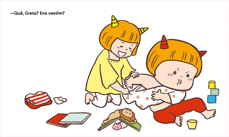 Greta Dimonieta 2 - Jo, jo i jo!: Un conte sobre vestir-te sol quan tens 2 anys (Capa dura) 3