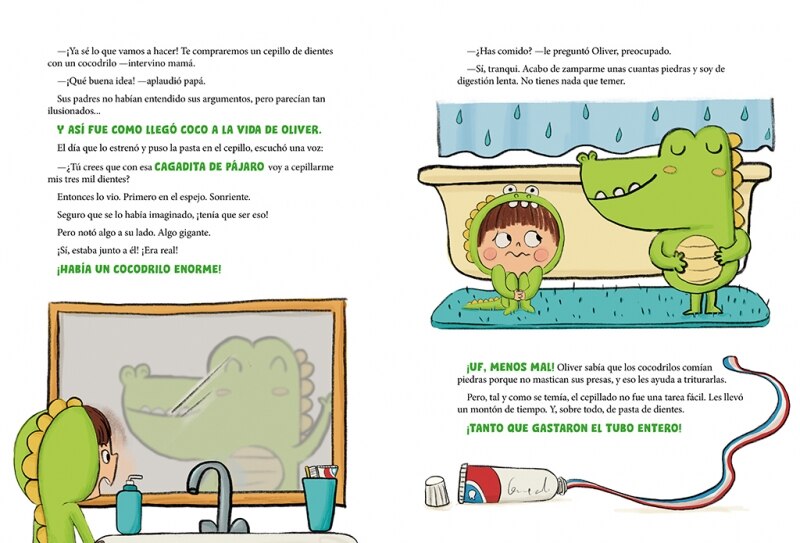 Cuentos divertidos para 3 años: Cinco cuentos cortos con diálogos sencillos y rimas tronchantes para leer en familia (Capa dura) 4