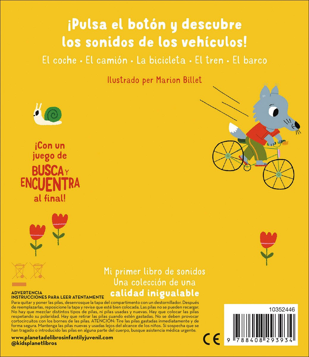 ¡Pip, piip! Mi primer libro de sonidos 2