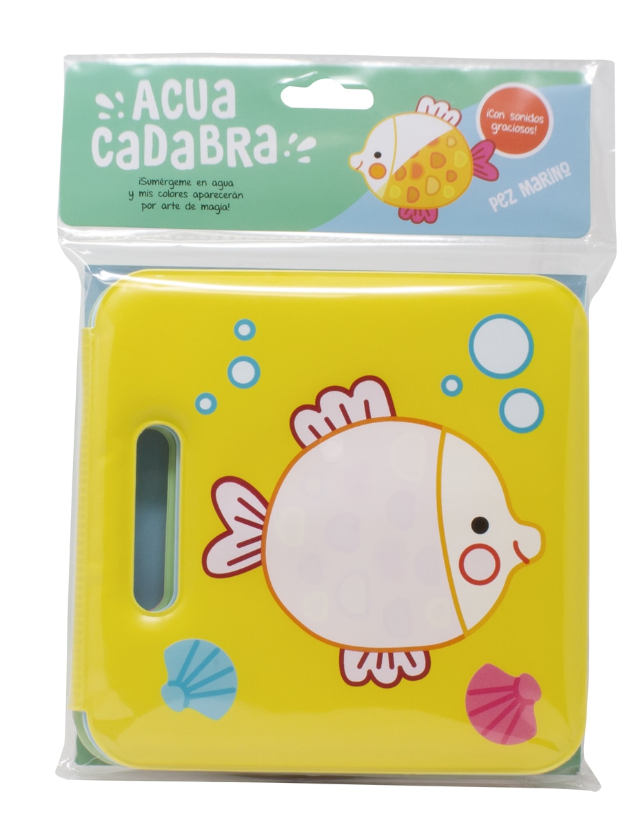 Acuacadabra. Pez marino: Libro de baño 1