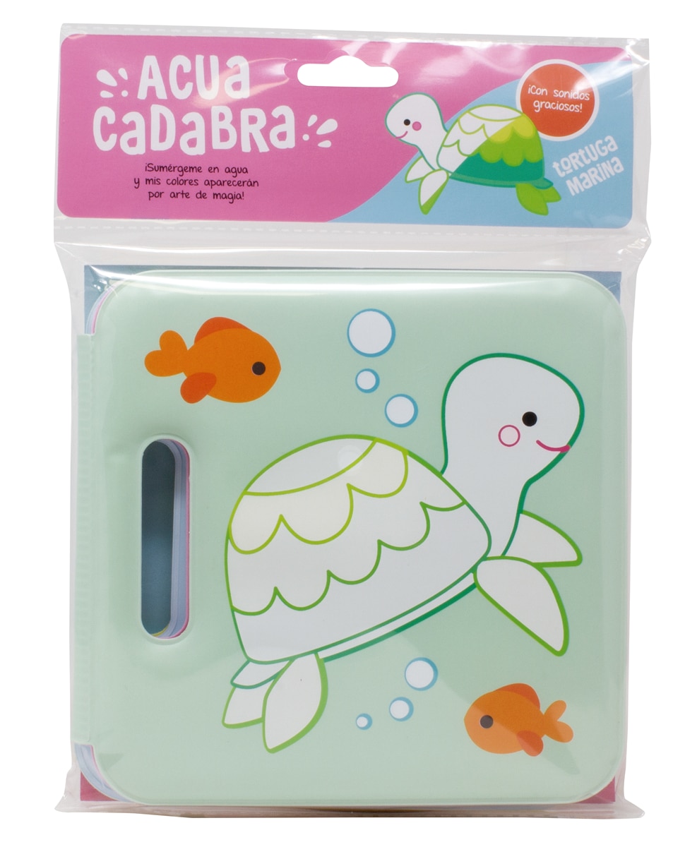 Acuacadabra. Tortuga marina: Libro de baño 1