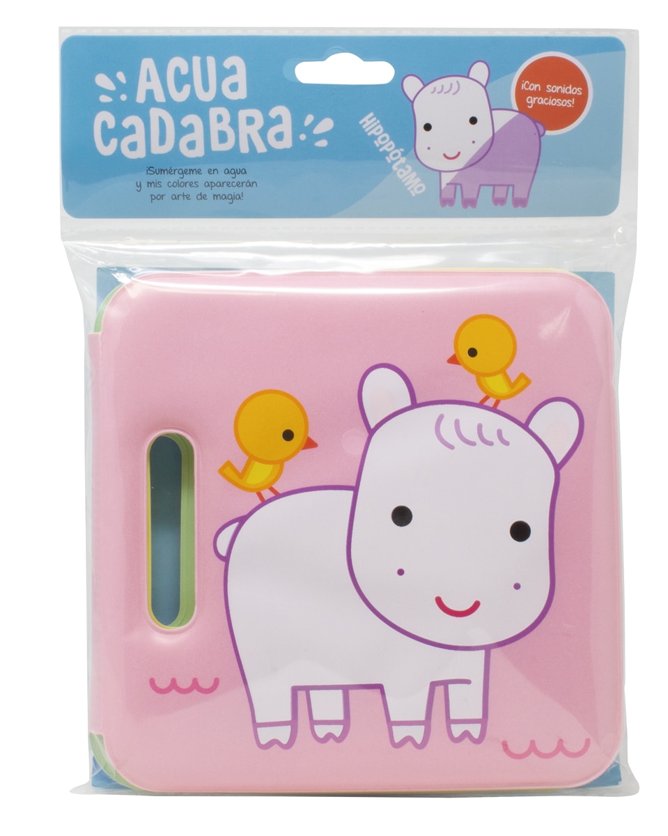 Acuacadabra. Hipopótamo: Libro de baño 1