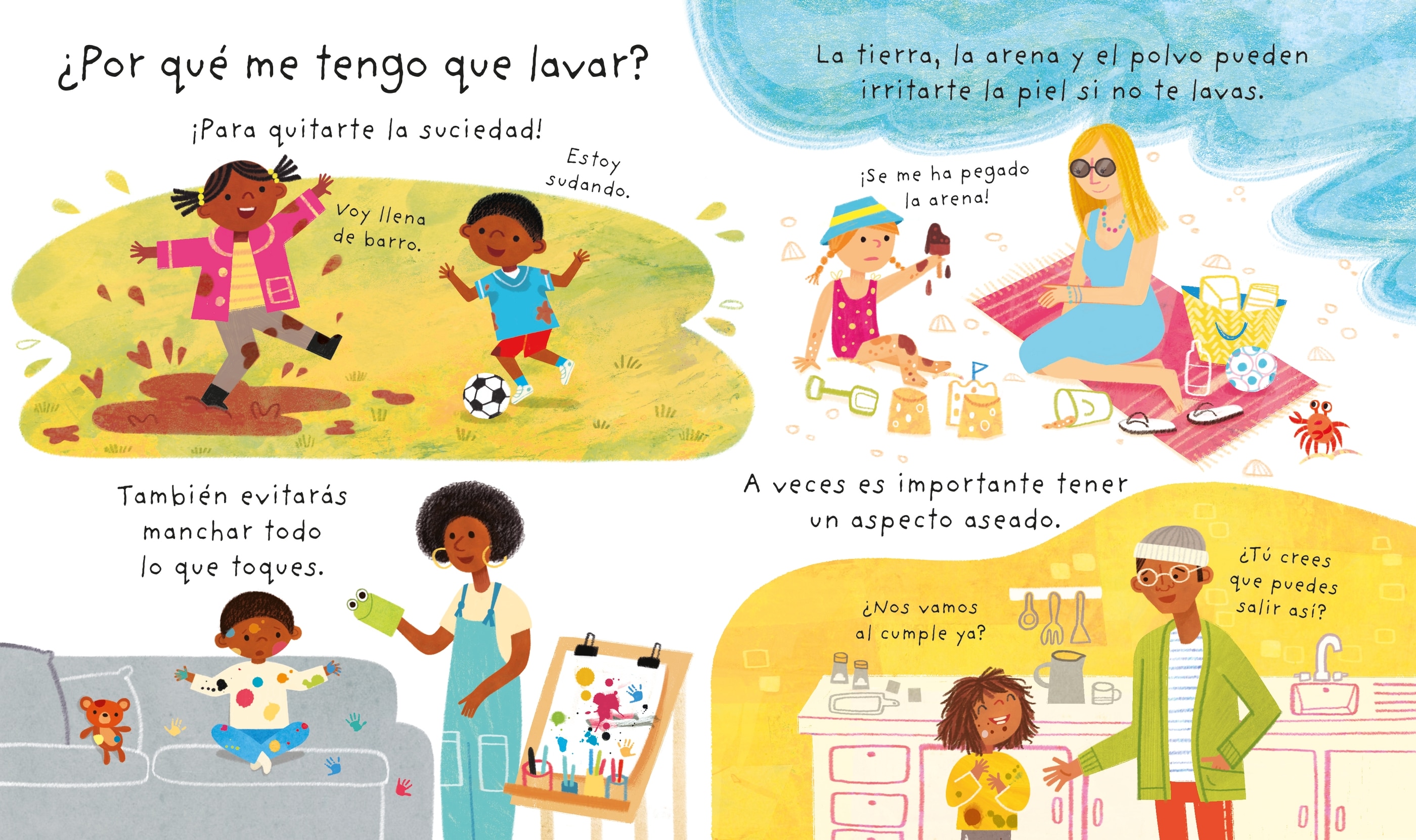 ¿Por qué me tengo que lavar? 2