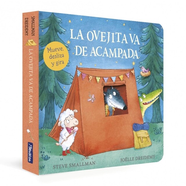 Imagem 0 de La ovejita va de acampada (La ovejita que vino a cenar. Libro de cartón con mecanismos)