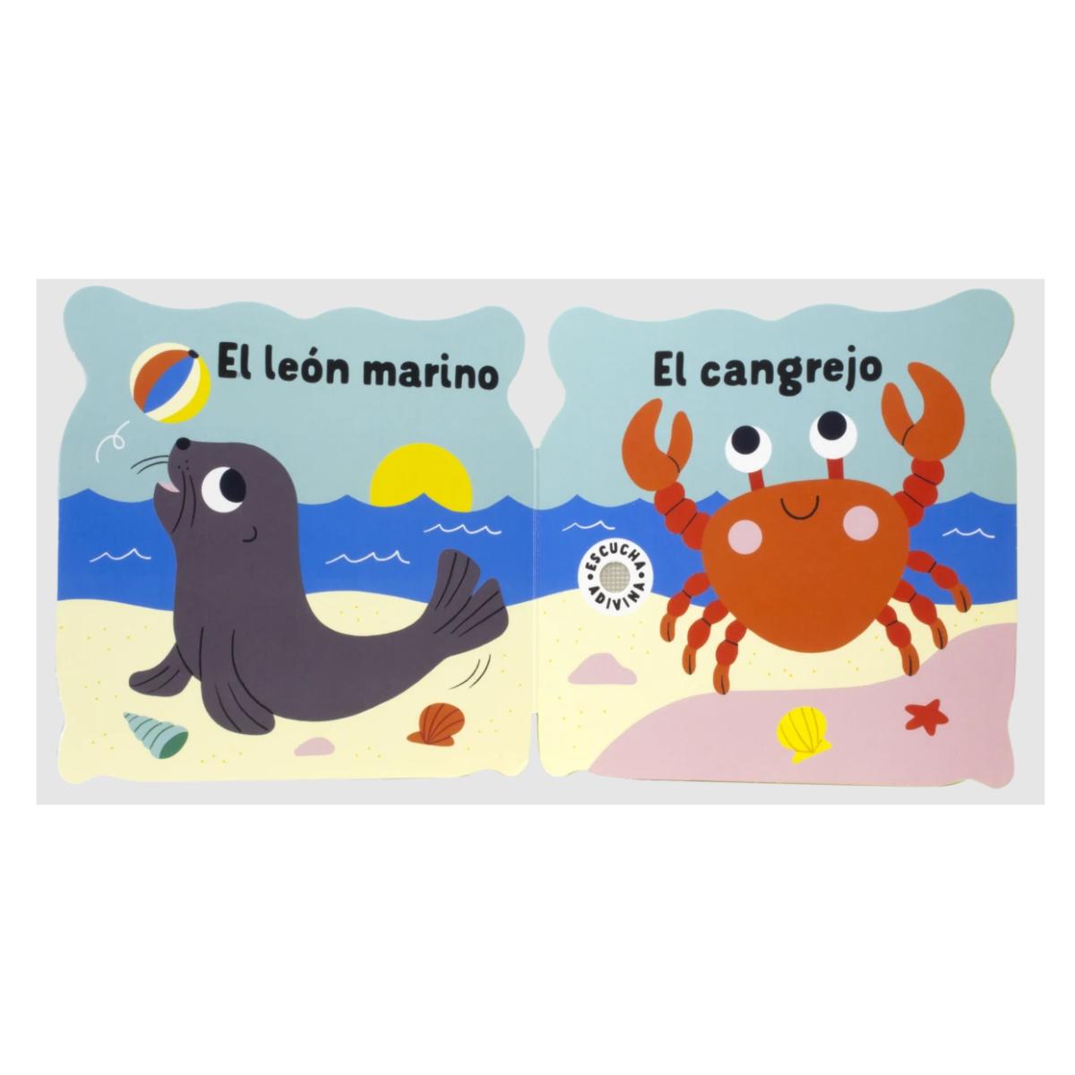 ¡Splash! Sonidos del mar. Mi primer libro de sonidos 3