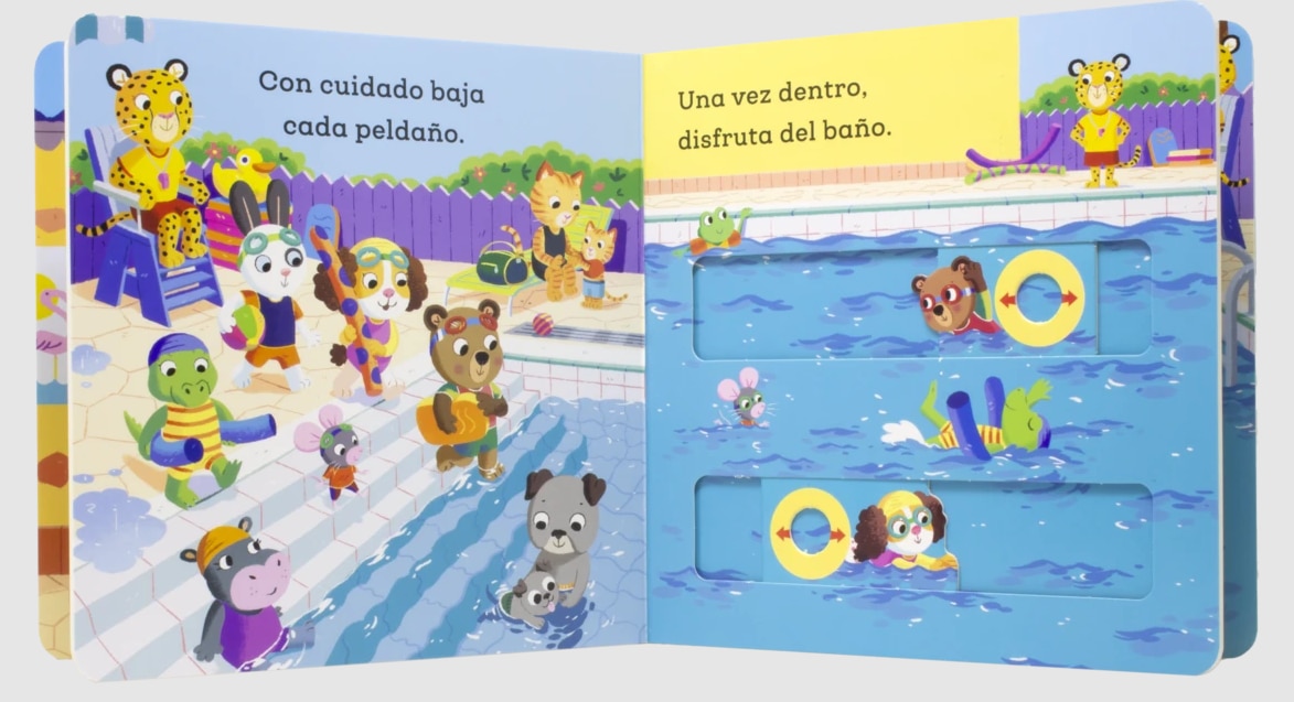 Osito Tito. Chapuzón en la piscina 4