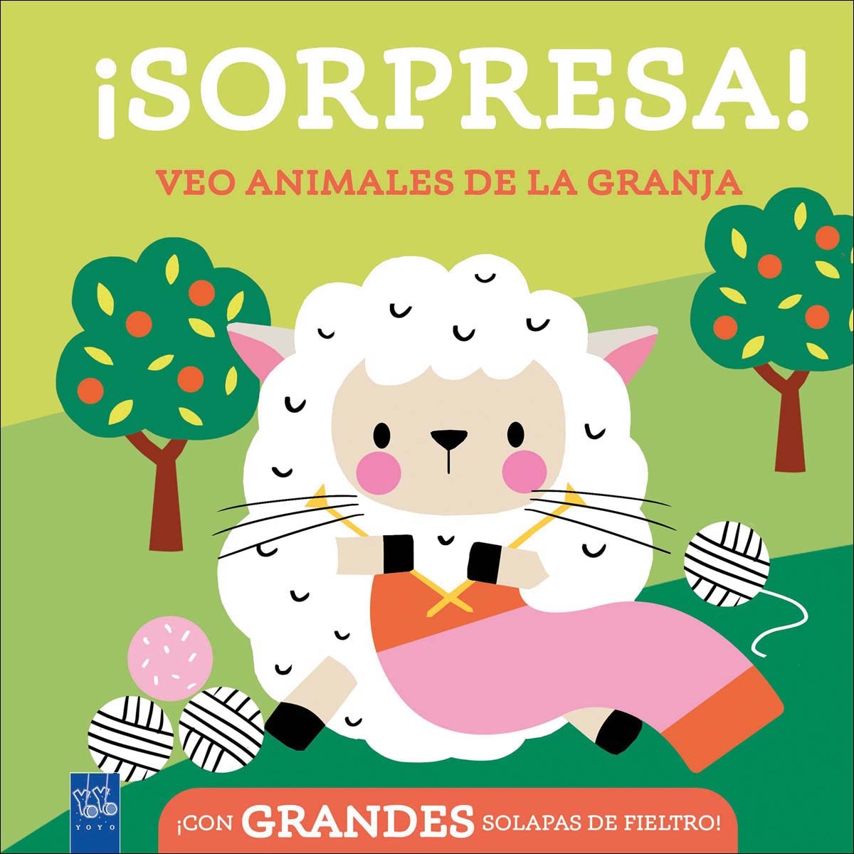 ¡Sorpresa! Veo animales de la granja: Con grandes solapas de fieltro 1