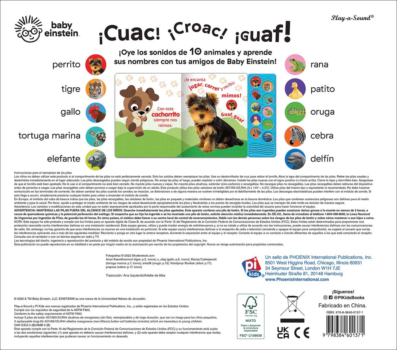 ANIMALES ASOMBROSOS BABY EINSTEIN 2