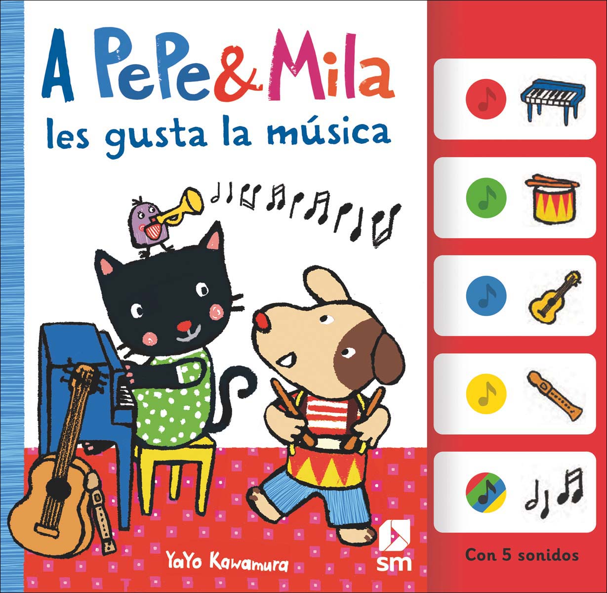 A Pepe y Mila les gusta la música (Capa dura) 1