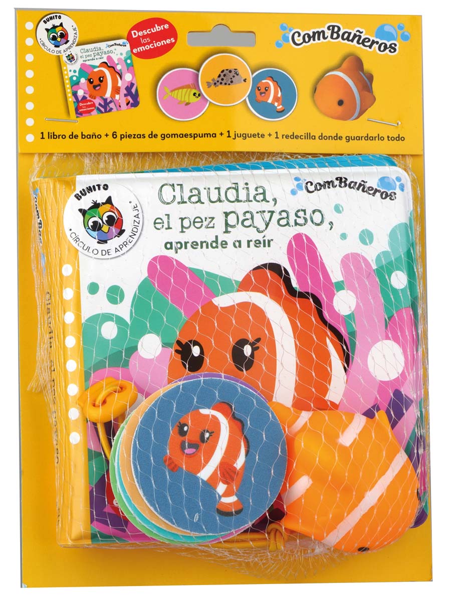 Claudia, el pez payaso, aprende a reir 1