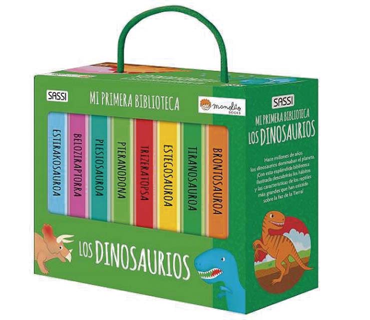 Imagem 0 de Los dinosaurios: Los dinosaurios Mi primera biblioteca (Capa dura)